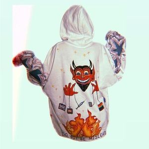 One of a kind hand painted hoodie | Trust Jesus not the government | ✨